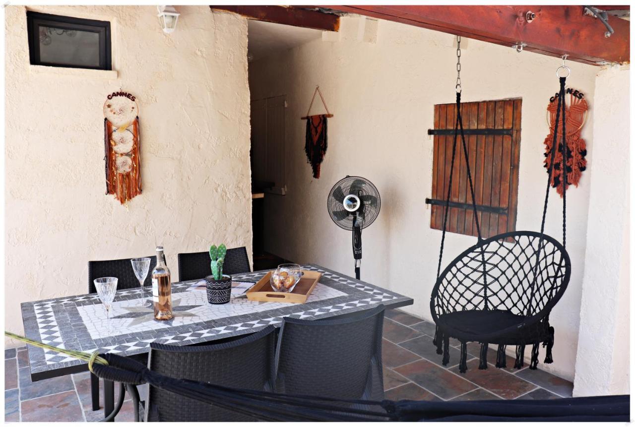 Superbe Glamping Avec Terrasse Privative 5Min Mer Cannes Exteriör bild