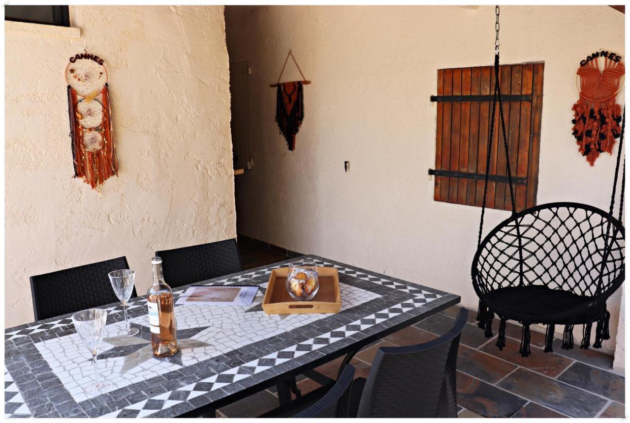 Superbe Glamping Avec Terrasse Privative 5Min Mer Cannes Exteriör bild